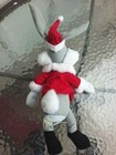 Warner Bros Looney Tunes Bugs Bunny Santa Claus 12  Stuffed Plush Figure Toy