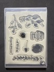 Stampin Up First Frost Clear Mount Stamp Set Of 9