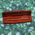 Personalized Engraved Wooden Ballpoint Pen With Case  options 