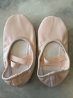 New Stelle Kids Pink Ballet Slippers Leather Shoes Sb10 Size 12 Little Kid