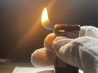 Vintage Working Colibri Pipe  Lighter Made In Japan 1979 Serviced