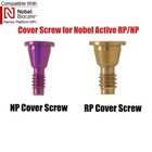 Us 5pcs Dental Healing Cap Abutment Rp np Compatible Nobel Active    3 6    5 0    6 0