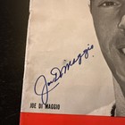1939 Life Magazine Joe Dimaggio Yankees Jsa Coa Signed Auto Autograph  hofsr 