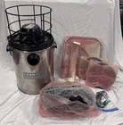 Rare Vintage Fantom Wet   Dry Stainless Steel Commercial Vacuum New Open Box 