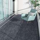 3  X 5  Moisture Guard Doormat  Commercial Grade Door Floor Mat Striped Brush   