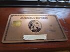 Pink Rose Gold American Express Metal Card  Canceled  Collectible