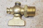 Essex 3 8  Npt - Brass Drain Pet Cock Shut Off Valve - Fuel  Gas  Oil  Air  Ect 