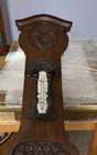 Large Antique English Weather Station barometer By Wilkinson   Sons