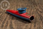 Lot Of 2 Vintage Musical Tin Toys     Kazoo And Noisemaker