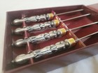 Arthur Court Brer Bunny Rabbit Pewter 5    Spreader Knife Set Of 4 Vintage W  Box