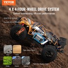 Vevor Remote Control Car 1 10 Scale All Terrain 4wd Off-road Truck For Kids