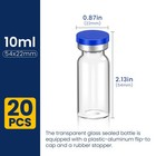 10ml Sterile Vials With Self Healing Injection Port And Sealing Cap  10ml 