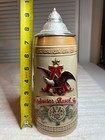 Anheuser Busch Tomorrow s Treasures Lidded Stein Cooperage Process 1986 Cs65 F