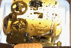 Vintage Franz Hermle 340-020a Clock Movement  Made In Germany  2 Jewels 