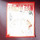 Alice In Chains Rooster Embroidered Patch With Red Border