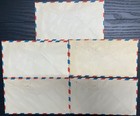  654   Uc1 Airmail Combo Edisons Electric Lights Fdcs Menlo Park Nj Lot Of 5