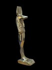 Brass Anubis Statue Ancient Egyptian Jackal God Figurine Handmade Underworld
