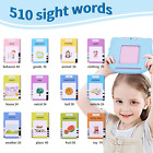 510 Sight Words Talking Flash Cards Toddler Toys Pocket Speech For Toddlers