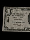 1929  10 First National Bank Red Lion      Pa  National Currency Ch  5184  2ooo   
