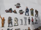 Vintage Barclay Manoil 1930s Army Lead Toy Soldiers Cowboys Lot 27 Pieces