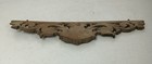 Gothic Hand Carved Wood French Pediment Ornate Over Door Architectural Dragons R