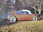 Vintage 1955 Chevrolet Corvette Poster 20 X 16 Collectors Choice Power Graphics