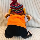 Stuffed Peruvian Cuy Guinea Pig Plush With Outfit 11 Inches