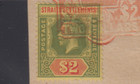Straits Settlements Scott  200  Sg  240 Die Ii  Revenue Usage In Penang