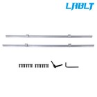 Lablt 2pcs Sbr16-1500mm Linear Guide Rails With 4pcs Sbr16uu Bearing Blocks