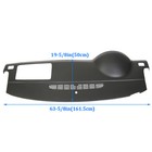 For 2007-2014 Tahoe Suburban Gmc Yukon Dash Board Cap Dashboard Cover Overlay