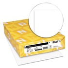 Neenah Paper Vellum Bristol Cover Stock  67-lb Bristol  8 5x11  White  250 pack