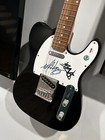 Autographed Blink-182 Guitar Signed By Travis Barker   Mark Hoppus With Coa