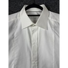 Eton Tuxedo Shirt White Men 16 41 Contemporary Fit Pique Bib French Cuff