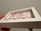 Rare In-n-out Burgers Mini Menu Poster 4x6   framed  Rp Promo Mancave Gift Desk