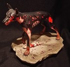 Hcg Hollywood Collectibles Resident Evil Zombie Dog Sdcc 2013 Statue Used Japan