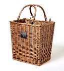 Nwt Kate Spade X Target Large Woven Willow Wicker Bicycle Basket