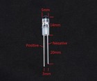 Lot Of 8v Bi-pin Led Lamp Light Bulbs For Vintage Receivers Am fm