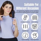 Hair Straightener Brush Fast Heating Adjustable Temperature Fine Normal Hair