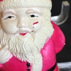 Vintage Japan Celluloid 4 25     Santa Claus Doll Behind Back  Christmas