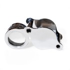 Whitman 16x Magnifying Glass With Wide Field Lens Blister Pack -for Coin Grading