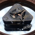 Vintage Sundial Direction Compass Sun Angle Nautical Unique Compass Camping