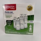 Playtex Nurser Baby Bottles Gift Set W Pre-sterilized Disposable Drop-ins - New