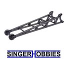 Traxxas 9460 Drag Slash Wheelie Bar Black Assembled  Wheelie Bar Mount New Tra1
