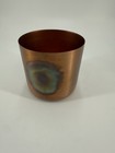 Antique Oxidized Copper Vessel  Possibly A Planter Or Gelatin Mold 