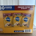 Pedigree Choice Cuts Wet Dog Food Pouch  Protein Variety  3 5 Oz  30 Count