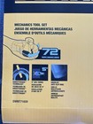 Dewalt Dwmt71659 122pc Mechanics Tool Set 3 8  And 1 4 drive Sae   Metric  New