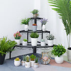 3 Tier Plant Stand Flower Pot Organizer Rack Quarter Round Plant Display Holder
