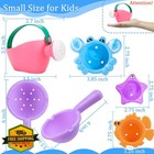 Createview 6pcs Toddler Bath Toys For Kids Ages 1-3 Bath Toys For Babies12-18   