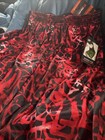 And1 Boys Active Basketball Shorts Red Black White Graffiti Splatter  Nwt Xxl
