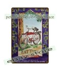 Fat Tire Amber Ale New Belgium Bar Nostalgic Collectible Metal Tin Sign Design
